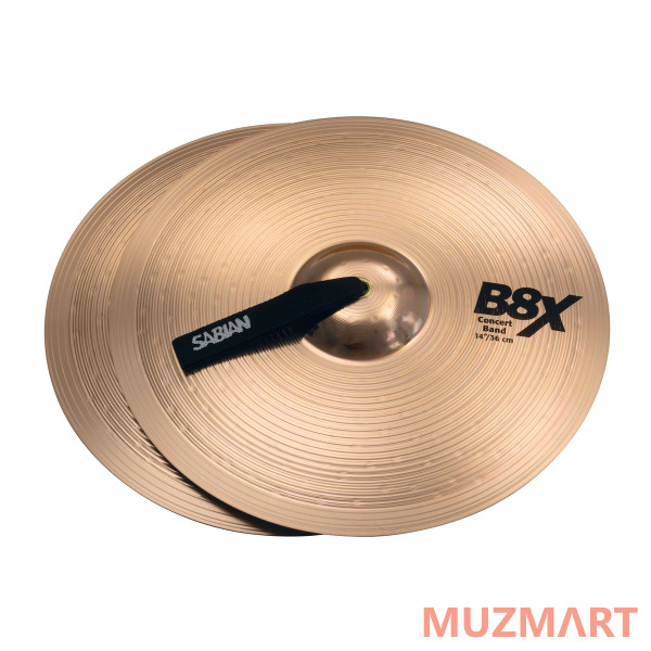 Sabian 14" B8X Concert Band Тарелки оркестровые (пара)