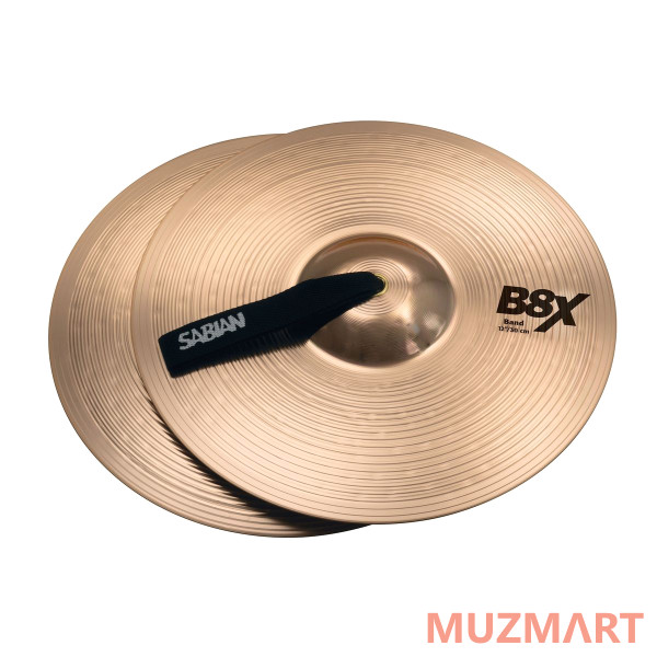 Sabian 12" B8X Marching Band Тарелки маршевые (пара)