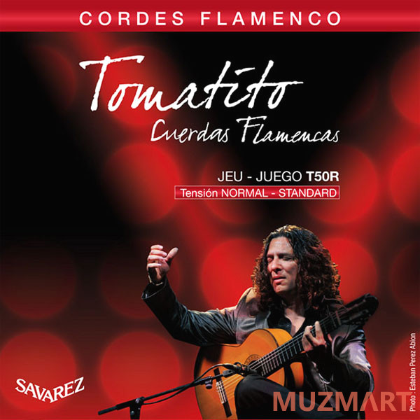 Savarez T50R Flamenco Tomatito Струны для классической гитары