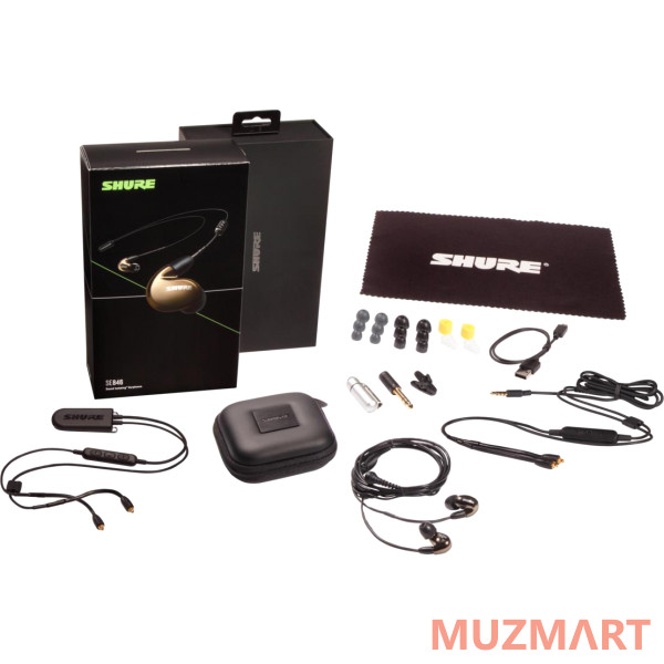 Shure SE846-BNZ+BT2-EFS Премиальные беспроводные внутриканальные Bluetooth наушники
