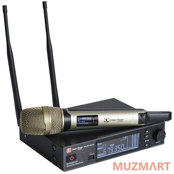 Direct Power Technology DP-200 VOCAL Вокальная радиосистема с ручным металлическим передатчиком