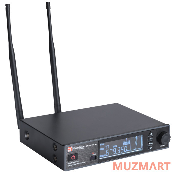Direct Power Technology DP-200 VOCAL Вокальная радиосистема с ручным металлическим передатчиком