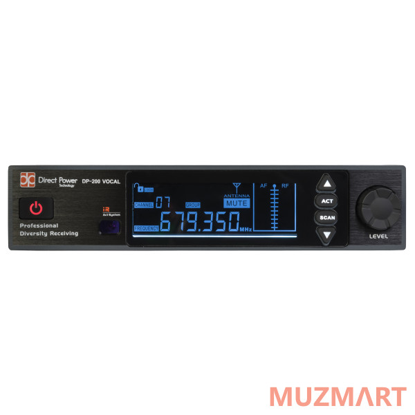 Direct Power Technology DP-200 VOCAL Вокальная радиосистема с ручным металлическим передатчиком
