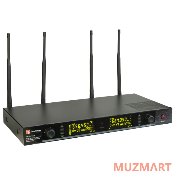 Direct Power Technology DP-220 VOCAL Двухканальная вокальная радиосистема