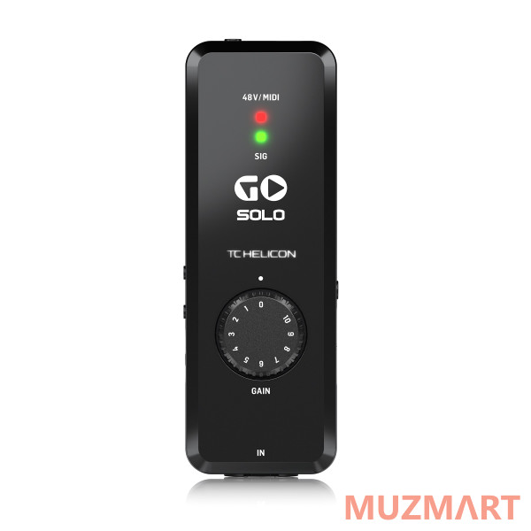TC Helicon GO SOLO Интерфейс высокого разрешения