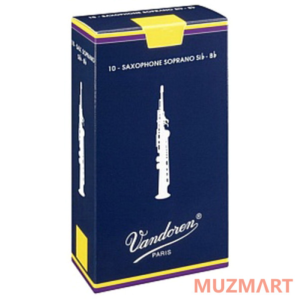Vandoren Traditional 2.0 (SR202) Трость для сопрано-саксофона
