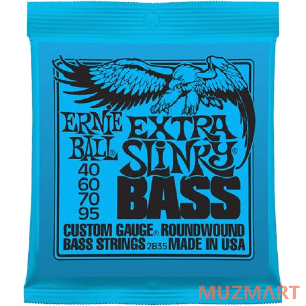 Ernie Ball P02835 Extra Slinky Bass Комплект струн для бас-гитары
