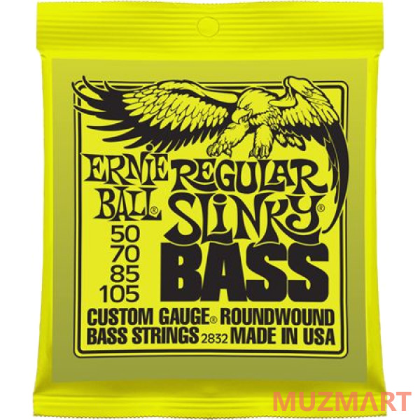 Ernie Ball P02832 Regular Slinky Bass Комплект струн для бас-гитары