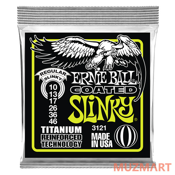 Ernie Ball P03121 RPS Regular Slinky Coated Комплект струн для электрогитары
