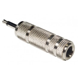 Soundking CC320-1 Переходник джек моно мама 6,3 мм - мини джек моно папа 3.5 мм