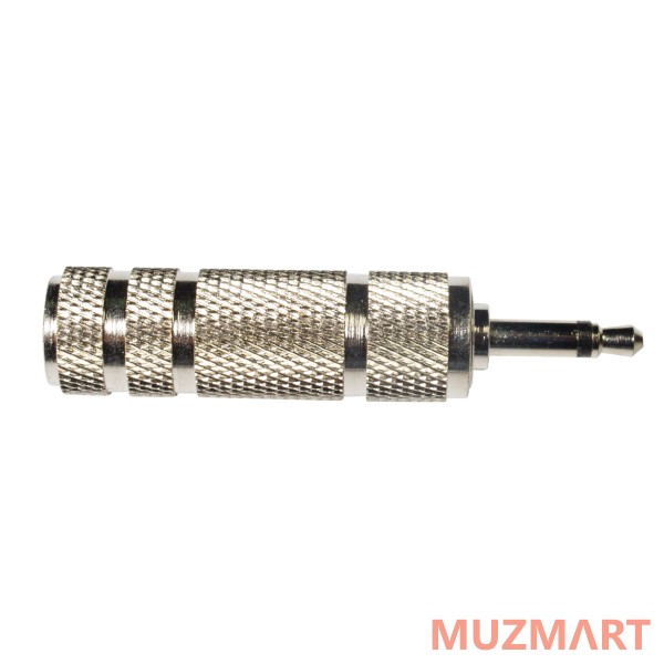 Soundking CC320-1 Переходник джек моно мама 6,3 мм - мини джек моно папа 3.5 мм