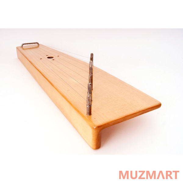 Мир гуслей MG-S7OA-CASE Гусли 7 струнные прямые, цвет дуб, чехол в комплекте
