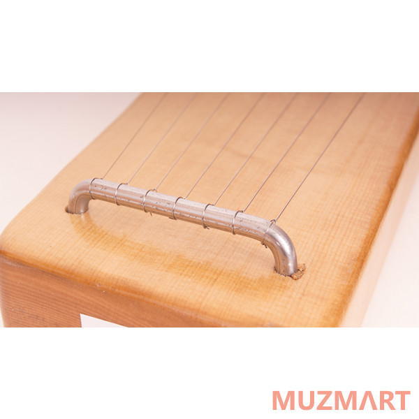 Мир гуслей MG-S7OA-CASE Гусли 7 струнные прямые, цвет дуб, чехол в комплекте