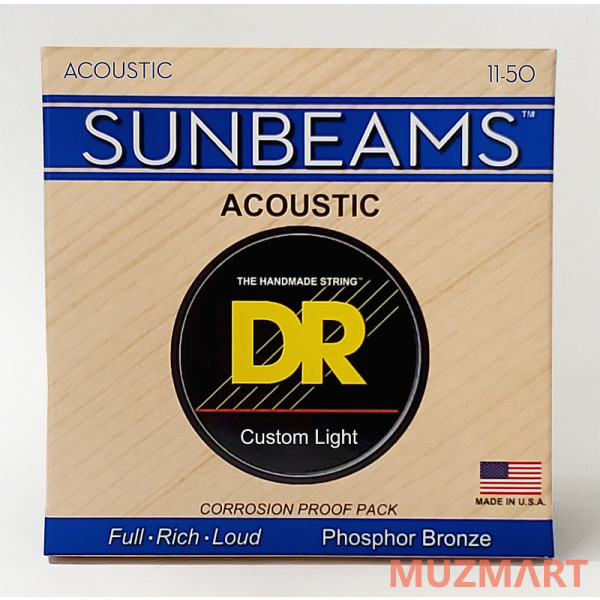 DR RCA-11 SUNBEAM Струны для акустической гитары