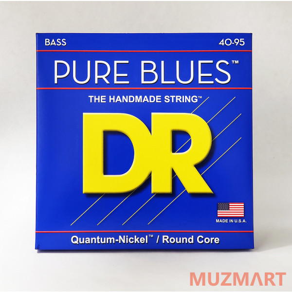 DR PBVW-40 PURE BLUES Струны для бас-гитары