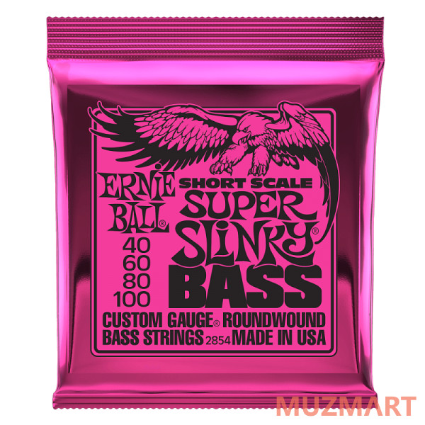 Ernie Ball 2854 Струны для бас-гитары с укороченной мензурой