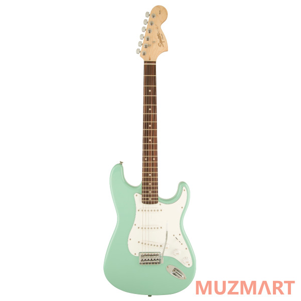 Squier Affinity Stratocaster LRL Surf Green Электрогитара