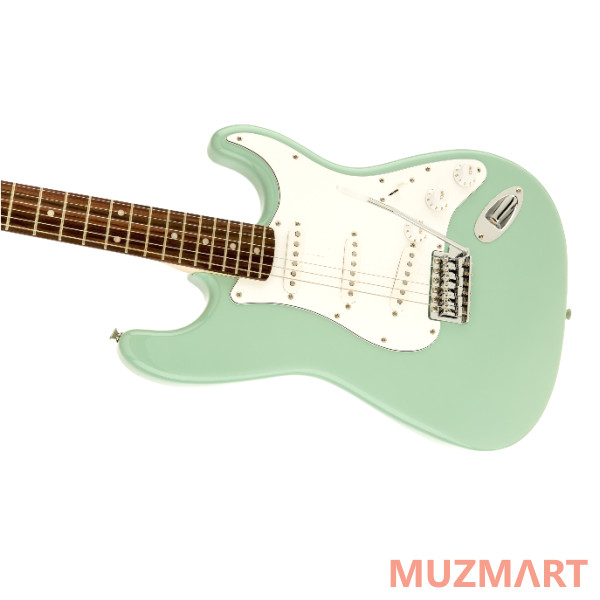 Squier Affinity Stratocaster LRL Surf Green Электрогитара