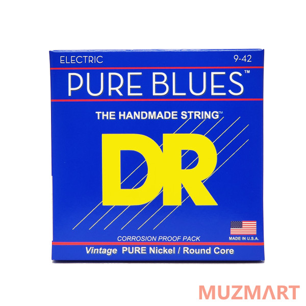 DR PHR-9 PURE BLUES Струны для электрогитары