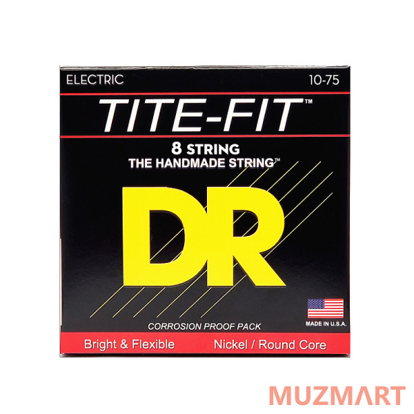 DR TF8-10 TITE-FIT Струны для 8-струнной электрогитары