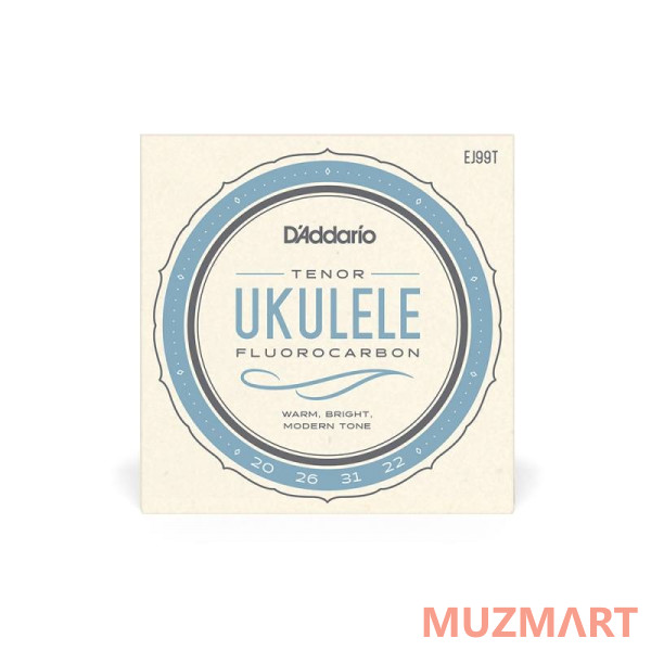 D'Addario EJ99T Струны для укулеле тенор из прозрачного флюорока