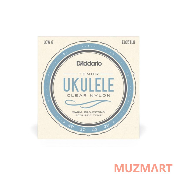 D'Addario EJ65TLG Струны для укулеле тенор Pro-Arte