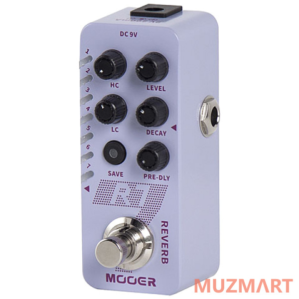 Mooer R7 Reverb Гитарная педаль цифровой ревербератор