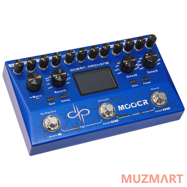 Mooer Ocean Machine Профессиональная станция Delay/Reverb/Looper