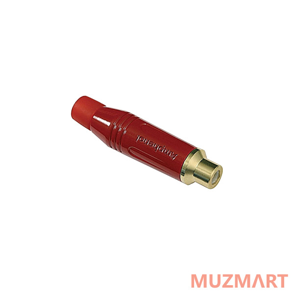 Amphenol ACJR-RED Разъем RCA кабельный мама (красный)
