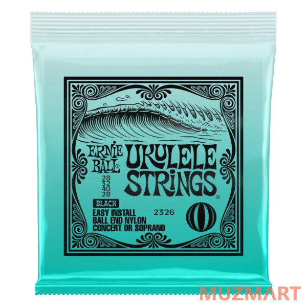 Ernie Ball 2326 Струны для укулеле сопрано, концерт