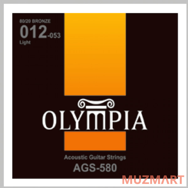 Olympia AGS580 Струны для акустической гитары