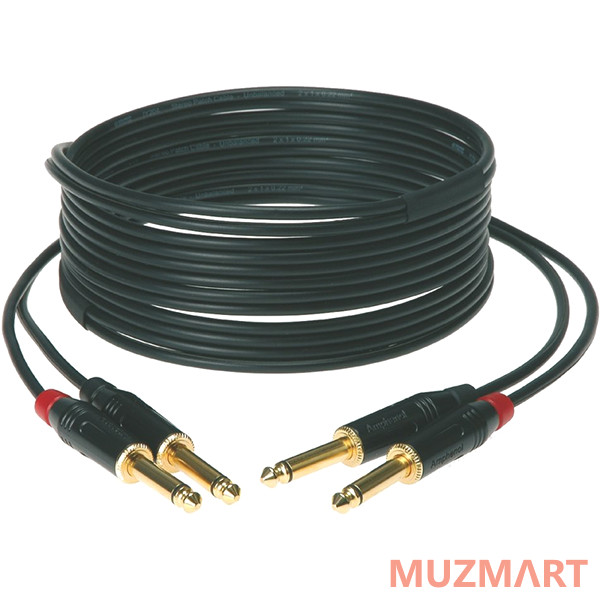 Klotz KMPP0300 KeyMaster Коммутационный кабель, 2xJack 6.35мм 2p-2хJack 6.35мм 2p, 3м