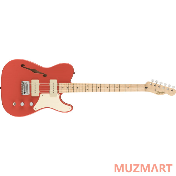 Squier Paranormal Cabronita Telecaster® Thinline, Maple Fingerboard, Fiesta Red Электрогитара