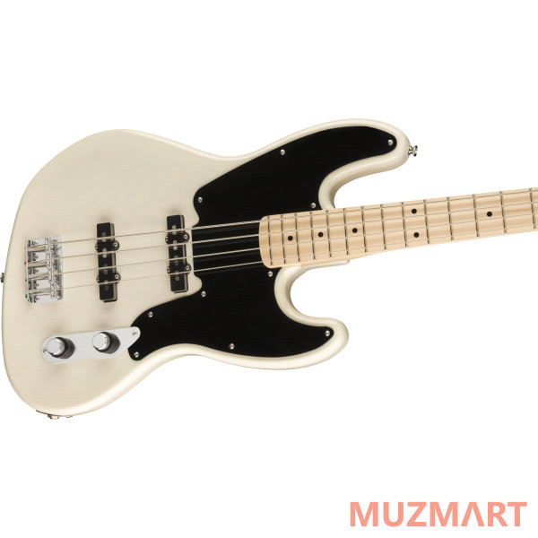 Squier Paranormal Jazz Bass 54 Maple Fingerboard White Blonde Бас-гитара