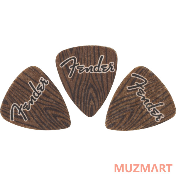 Fender Ukulele Picks Медиаторы для укулеле, набор 3 шт.