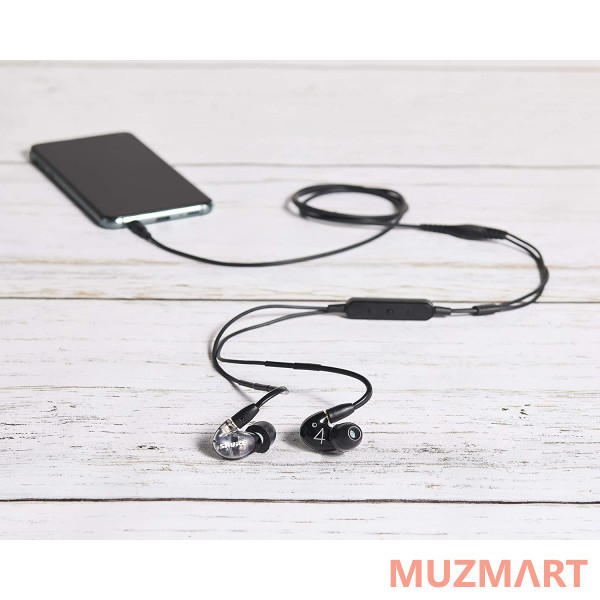 Shure AONIC 4 SE42HYBK+UNI-EFS Гибридные внутриканальные наушники
