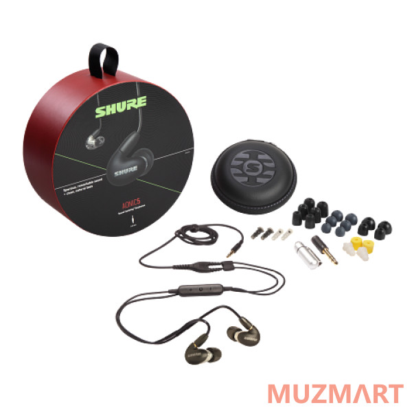 Shure AONIC 5 SE53BABK+UNI-EFS Внутриканальные наушники