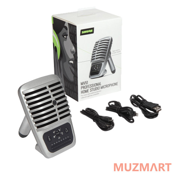 Shure MOTIV MV51-DIG Цифровой конденсаторный микрофон