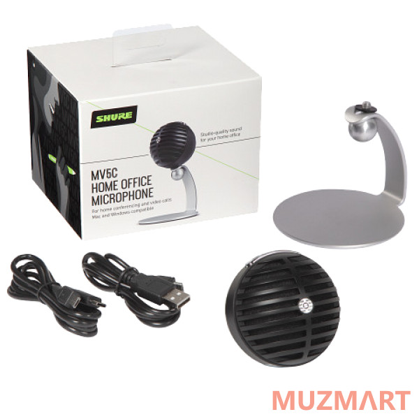 Shure MOTIV MV5C-USB Настольный цифровой конденсаторный микрофон