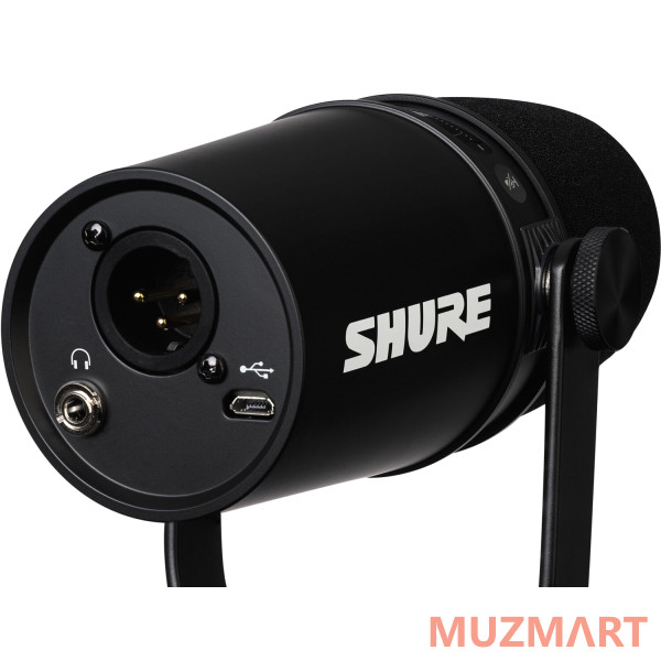 Shure MOTIV MV7-K Гибридный широкомембранный USB/XLR микрофон