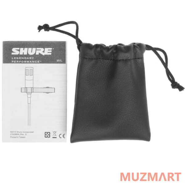 Shure MOTIV MVL-3.5MM Конденсаторный петличный микрофон