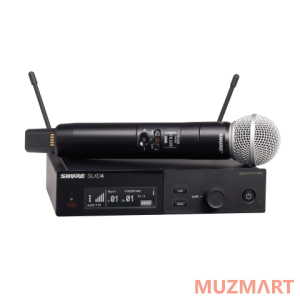 Shure SLXD24E/SM58 H56 Одноканальная цифровая радиосистема