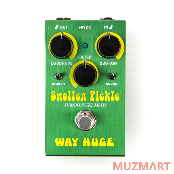 Dunlop WM41 Way Huge Swollen Pickle Smalls Jumbo Fuzz Педаль эффектов