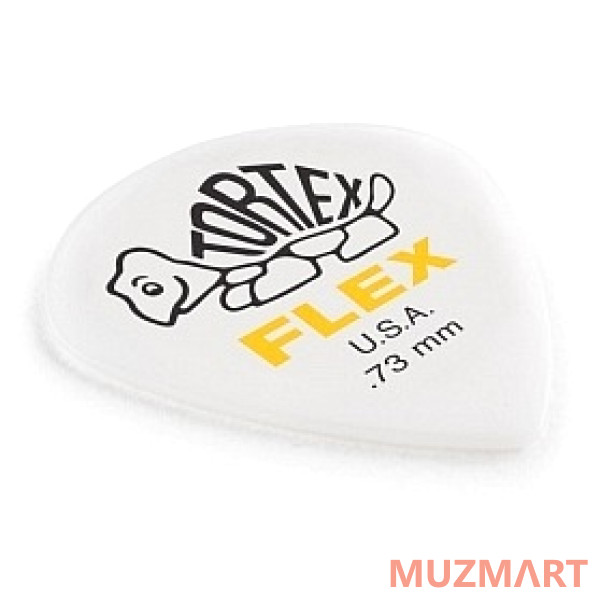 Dunlop 466R.73 Tortex Flex Jazz III XL Медиаторы, 72шт
