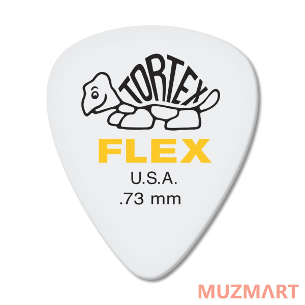 Dunlop 428R.73 Tortex Flex Медиаторы, 72шт
