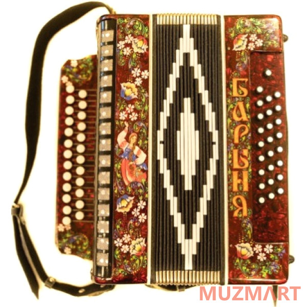 Шуйская гармонь Z44XYL-A-RED Гармонь, красная
