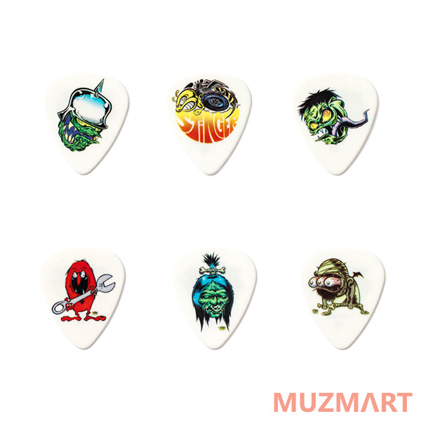 Dunlop BL111P.73 Dirty Donny S1 Медиаторы 6шт, толщина 0.73мм