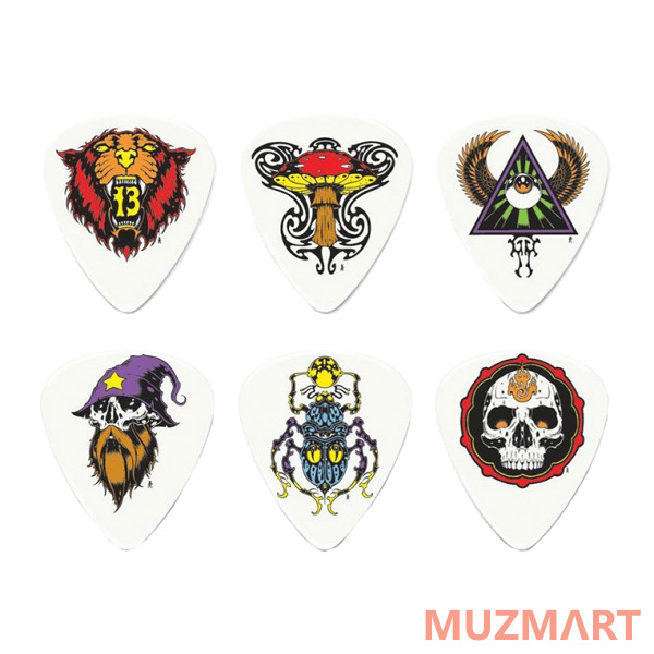 Dunlop BL115P.73 Alan Forbes S2 Медиаторы 6шт, толщина 0,73мм