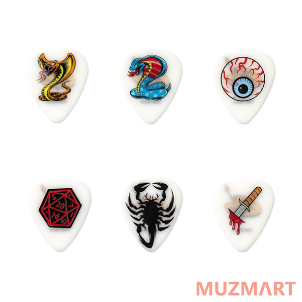 Dunlop BL116P.73 Dirty Donny S2 Медиаторы 6шт, толщина 0.73мм