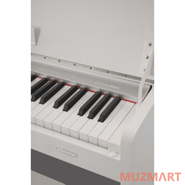 NUX WK-310-White Цифровое пианино на стойке с педалями, белое